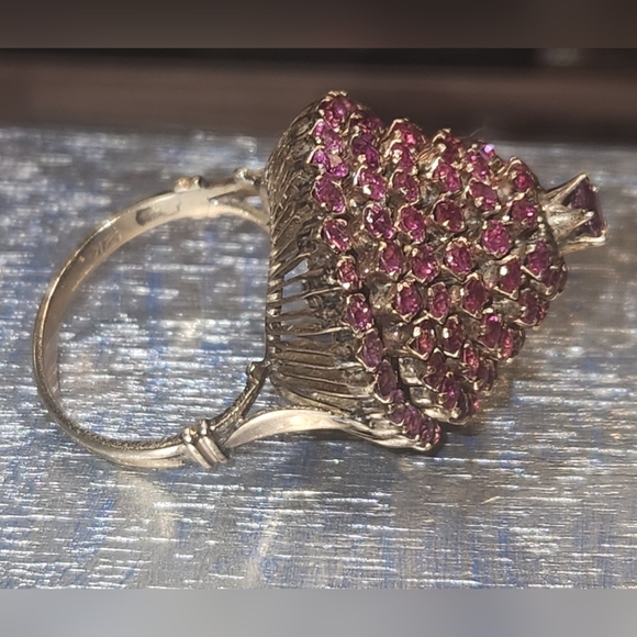 Jewelry - Vintage 12kt  Natural Ruby Gemstone Ring